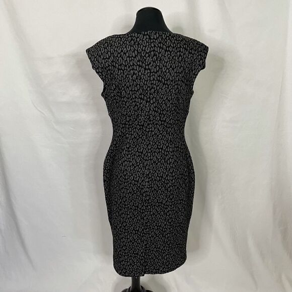 Calvin Klein Cheetah Pencil Dress - Women’s 4 - Picture 3 of 7